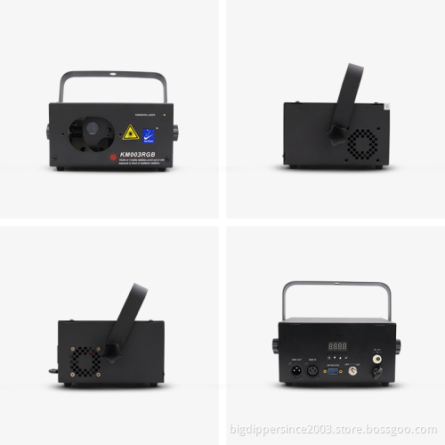 Bigdipper new arrival grating laser machine rgb lasers KM003RGB use for dj stage with interlock for Party Wedding Disco Perf